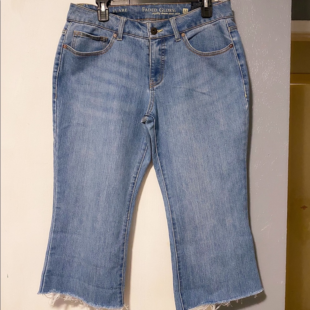 Faded Glory Crop Jeans